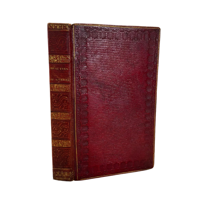1799 Beauties of Sterne Red Morocco Georgian Binding