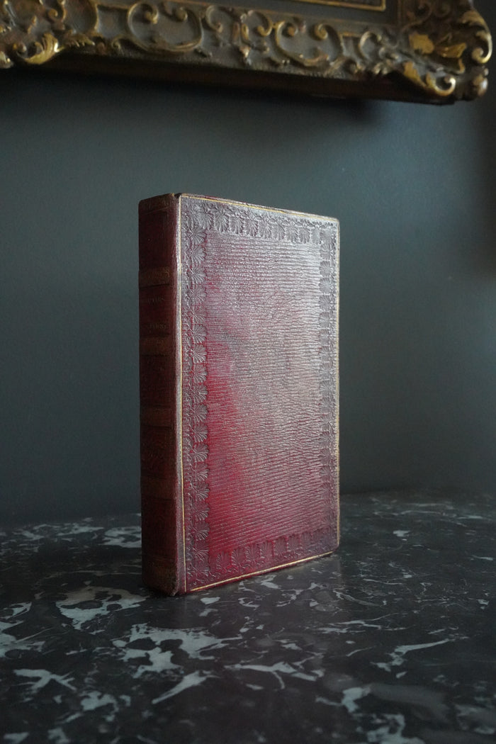 1799 Beauties of Sterne Red Morocco Georgian Binding