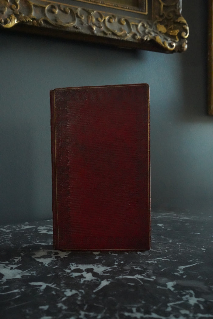 1799 Beauties of Sterne Red Morocco Georgian Binding