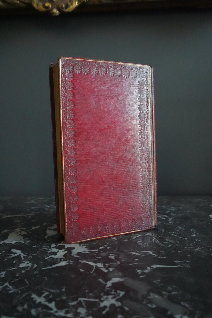 1799 Beauties of Sterne Red Morocco Georgian Binding