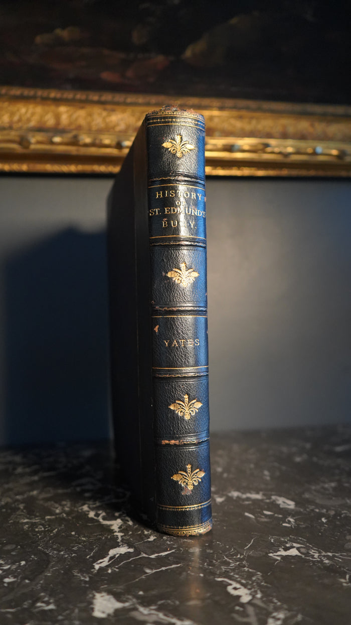 1805 Abbey of St Edmund's Bury Richard Yates Illustrated