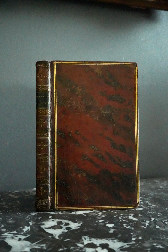 1807 Beattie The Minstrel Full Calf Scottish Poetry