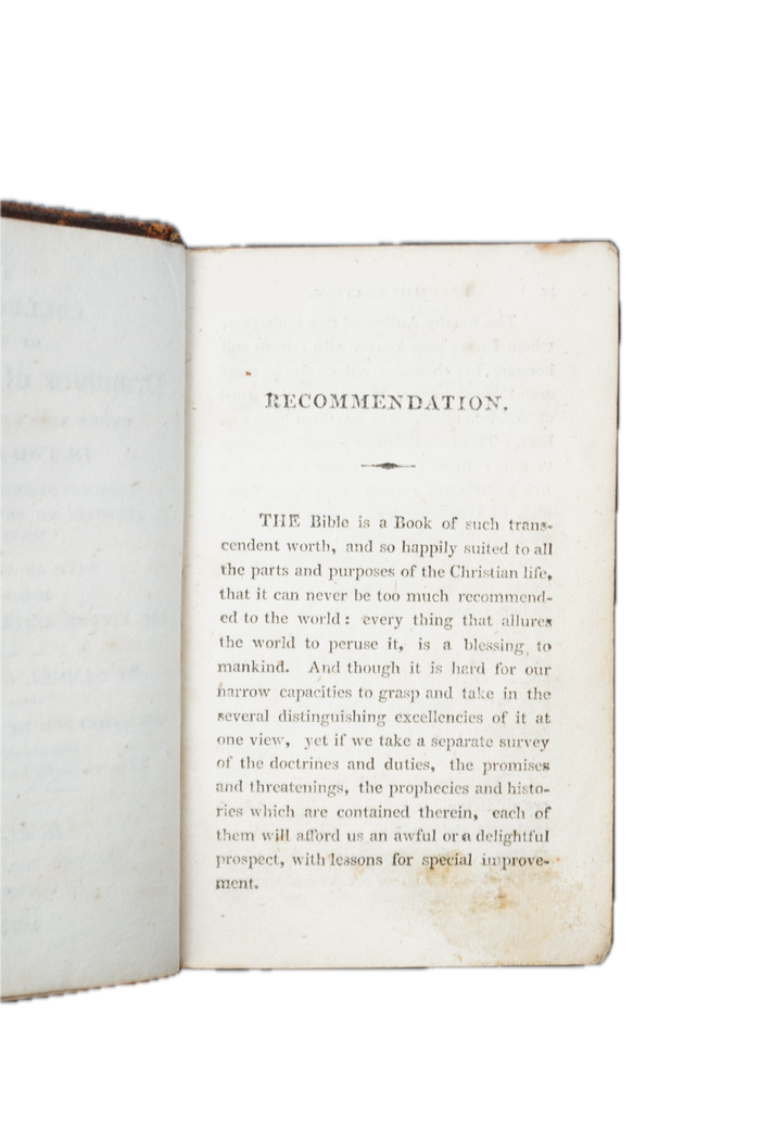 1822 Samuel Clark A Collection of the Promises of Scripture