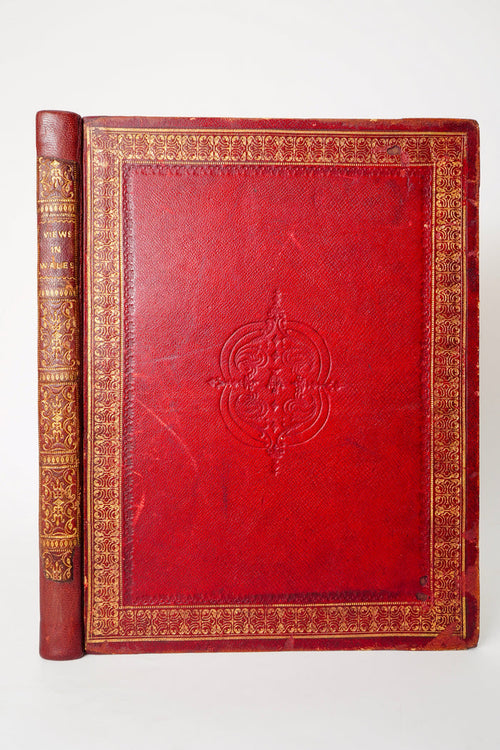 1830 Wales Illustrated Gastineau Full Leather