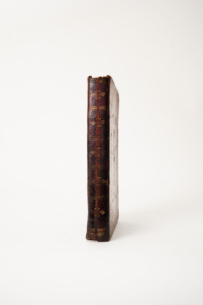 1840 Portuguese Catholic Prayer Book Full Leather