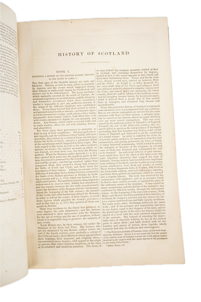 1840 William Robertson The History of Scotland