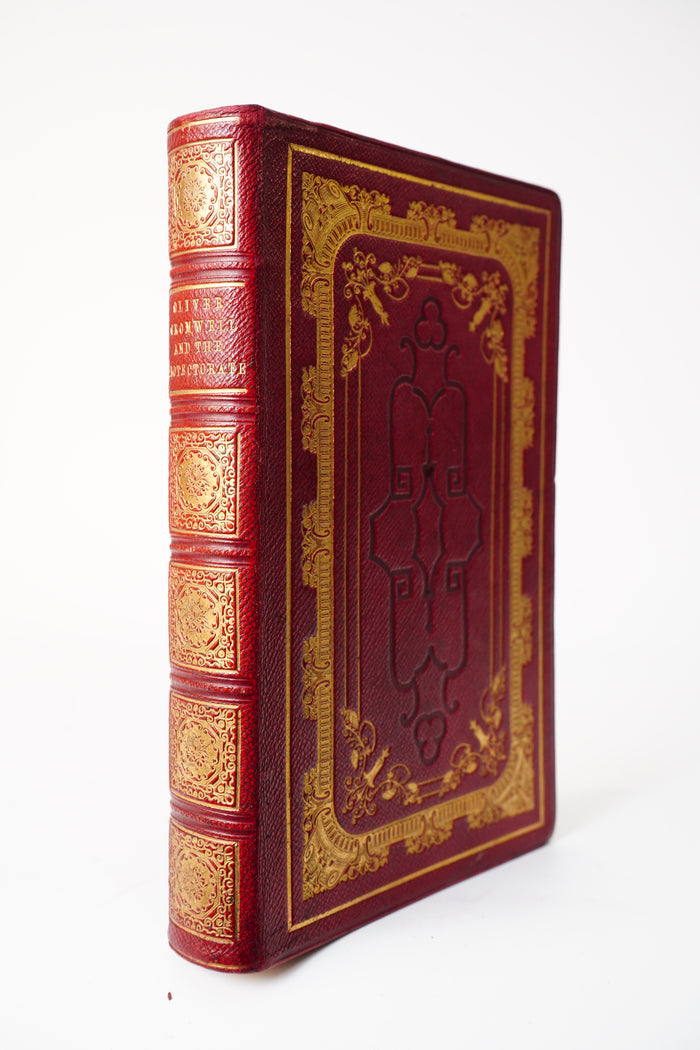 1847 Oliver Cromwell Protectorate Full Leather History Book