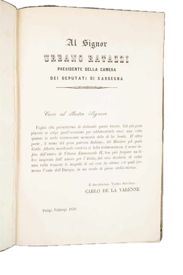 1860 La Varenne Gli Austriaci e l'Italia First Italian Edition