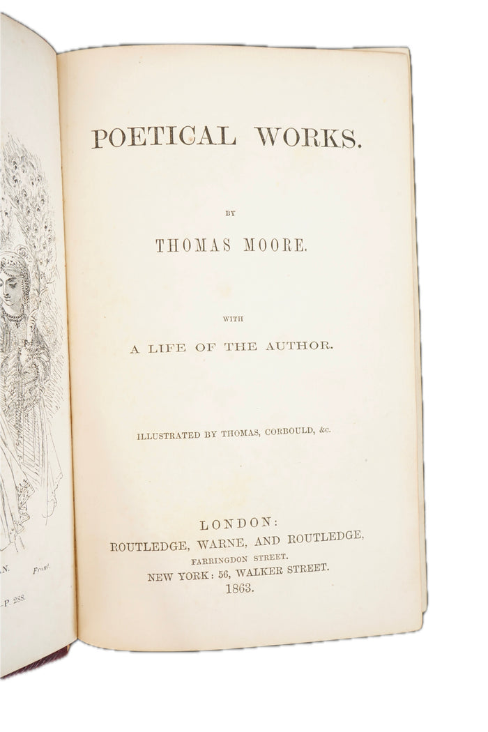 1863 Thomas Moore Poetical Works