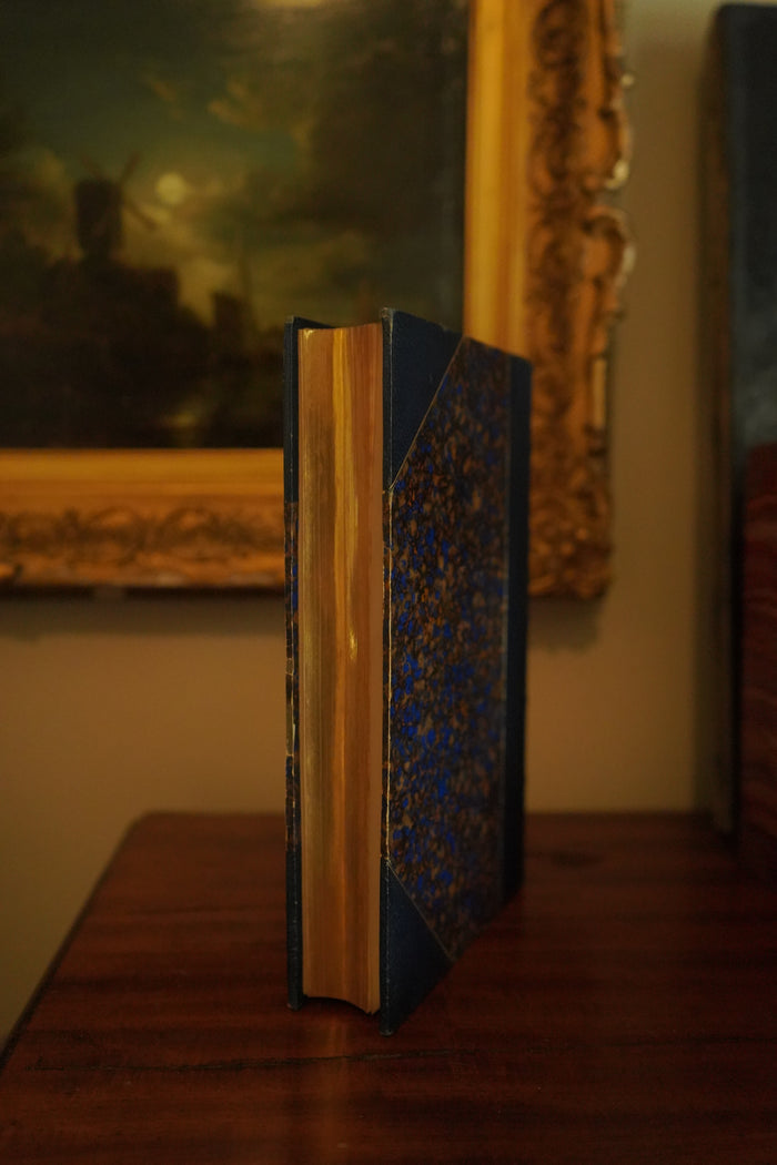 1865 Balzac La Comédie Humaine Vol 7 French Half Leather Literature