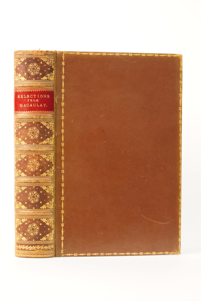 1876 Trevelyan Macaulay Selections