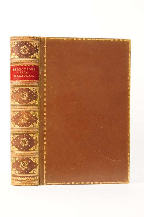 1876 Trevelyan Macaulay Selections