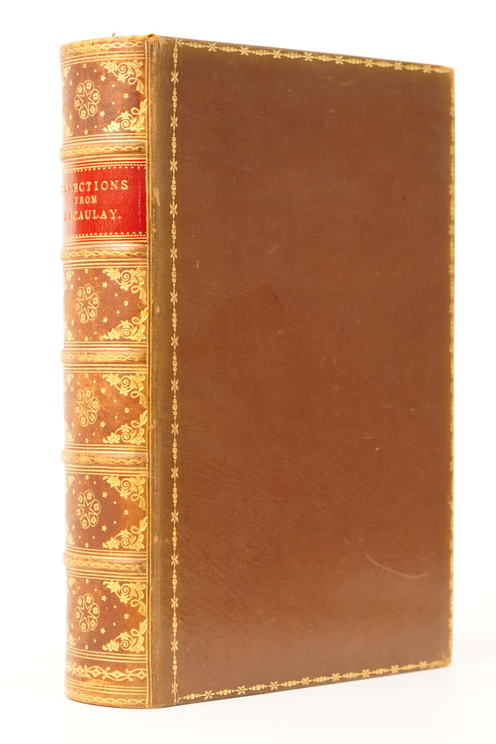 1876 Trevelyan Macaulay Selections