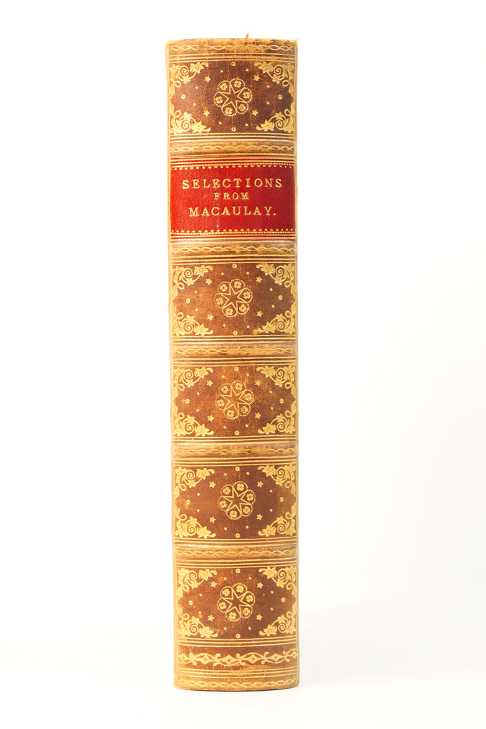 1876 Trevelyan Macaulay Selections