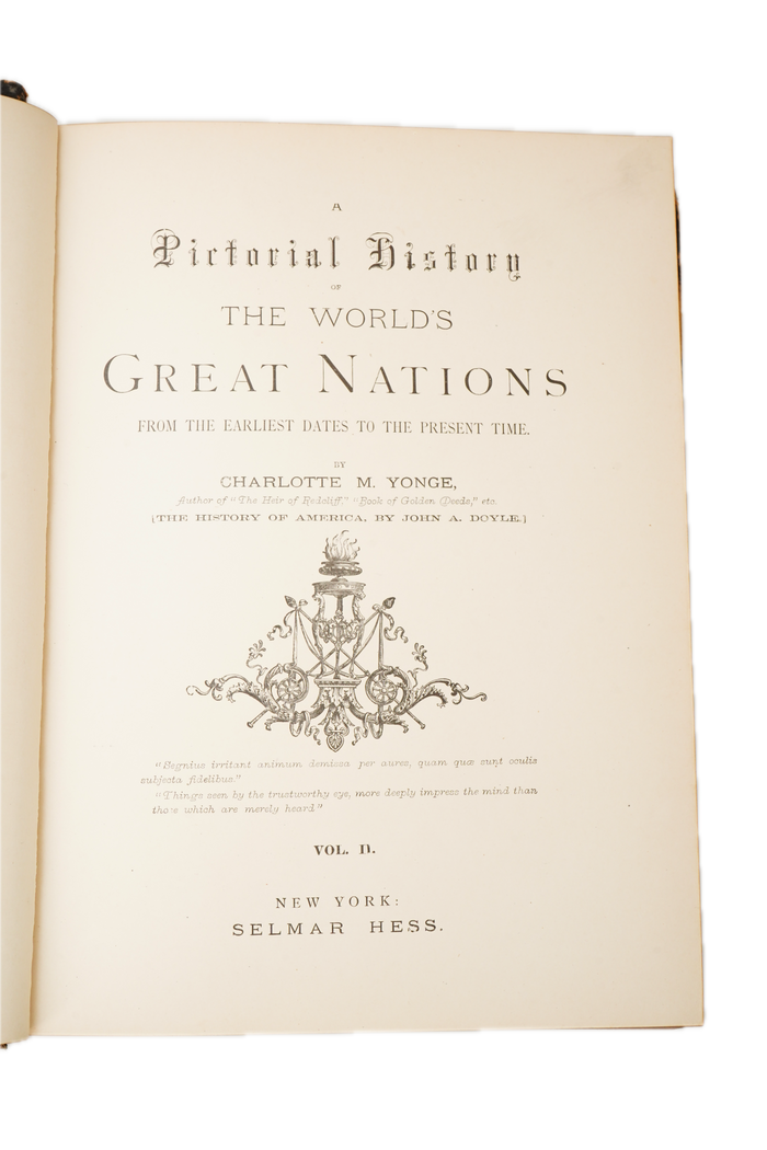 1882 Illustrated World History Volume II