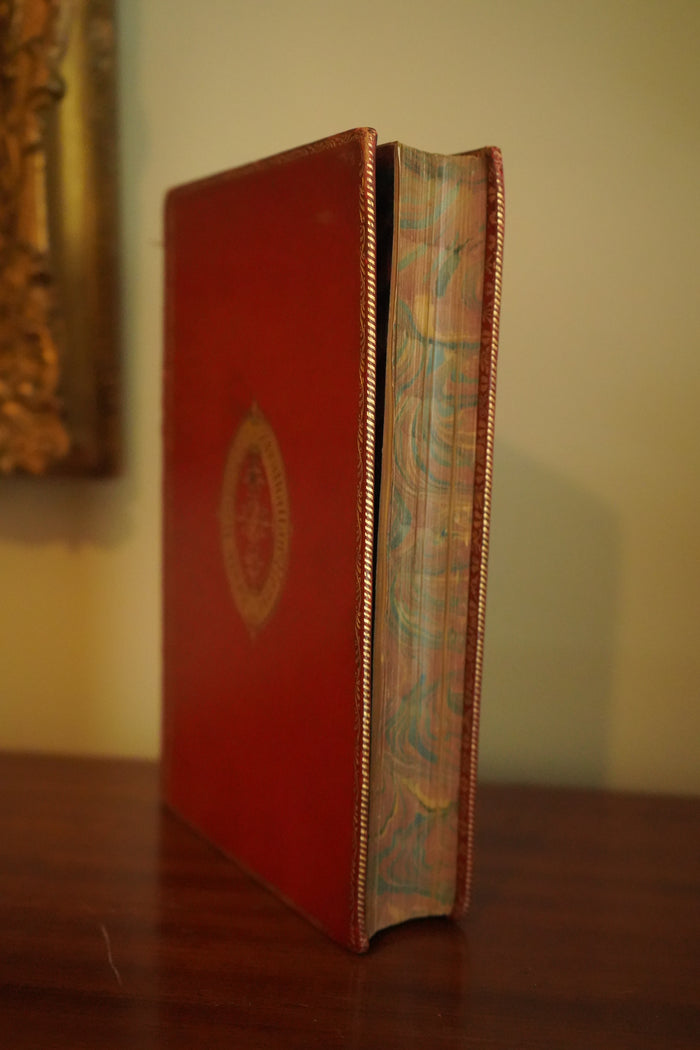 1890 Tales from Shakespeare Lamb Fine Red Calf Prize Binding