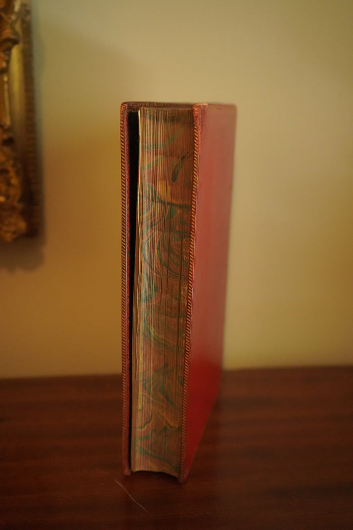 1890 Tales from Shakespeare Lamb Fine Red Calf Prize Binding