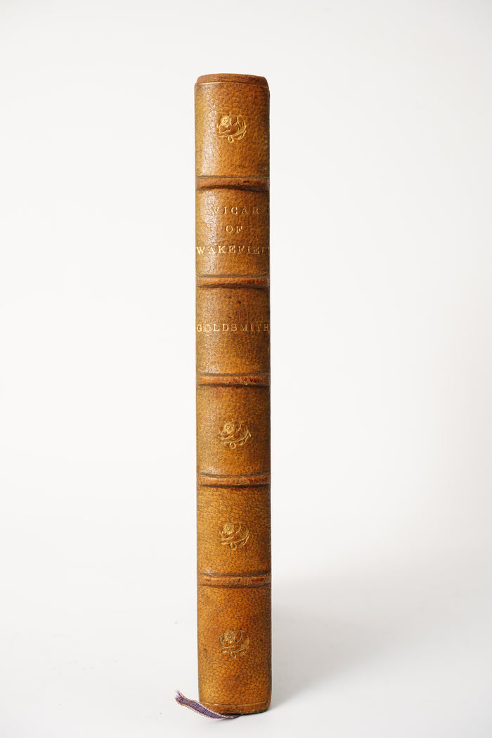 1890 Vicar of Wakefield Hugh Thomson Half Leather