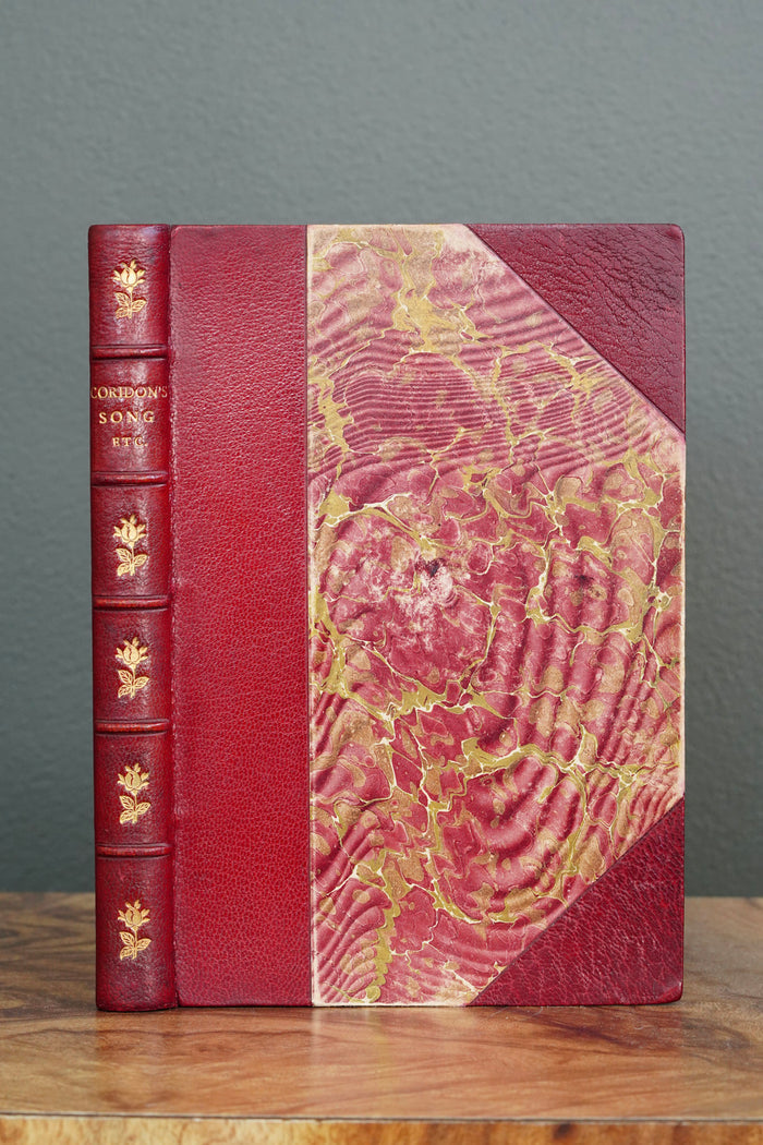 1894 Coridon's Song Hugh Thomson Illustrated Half Leather Poetry