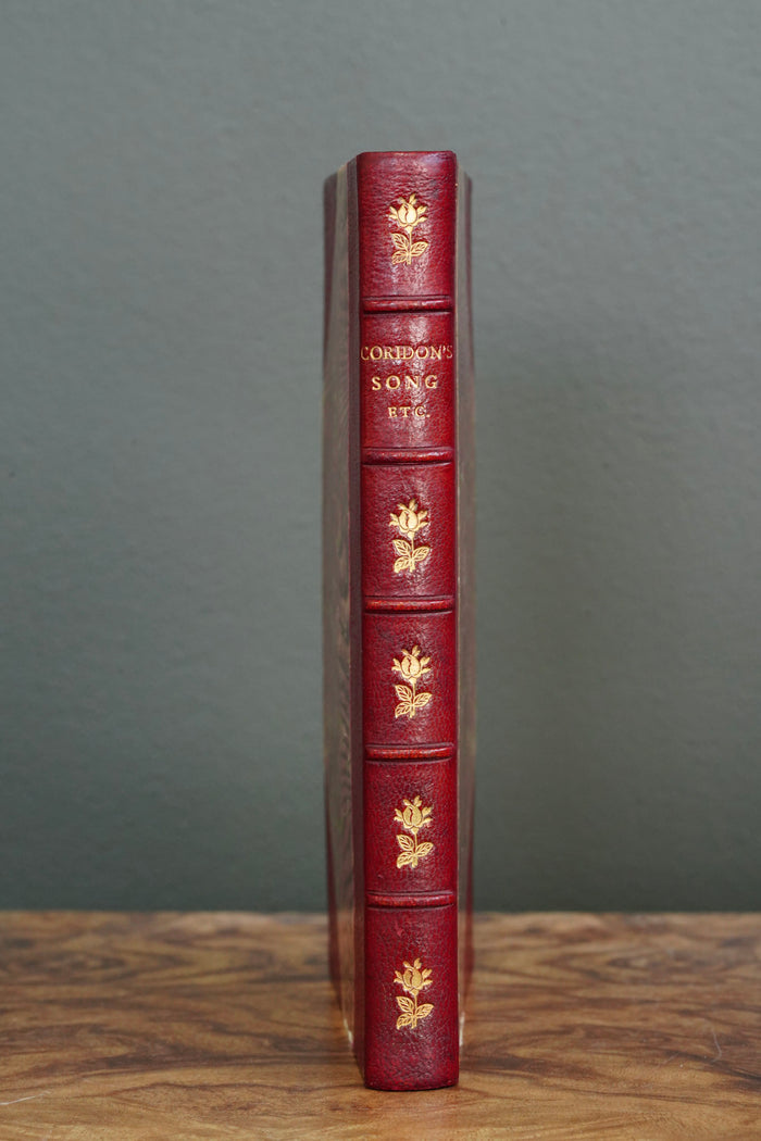 1894 Coridon's Song Hugh Thomson Illustrated Half Leather Poetry