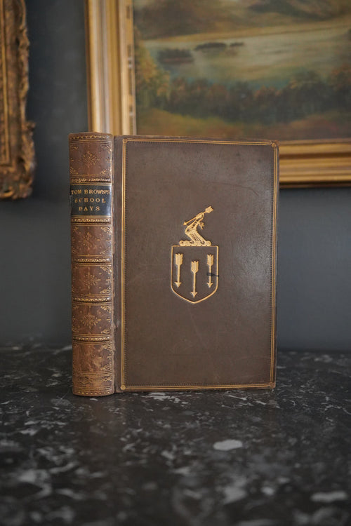 1894 Tom Brown’s School Days Full Calf Prize Binding Novel