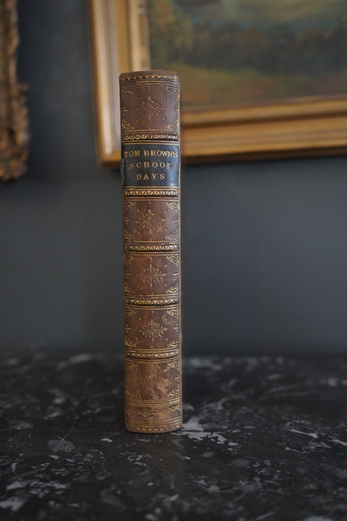 1894 Tom Brown’s School Days Full Calf Prize Binding Novel