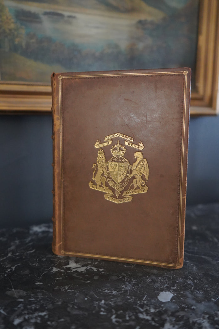 1895 Palmyra and Zenobia Wright Full Calf Prize Binding History