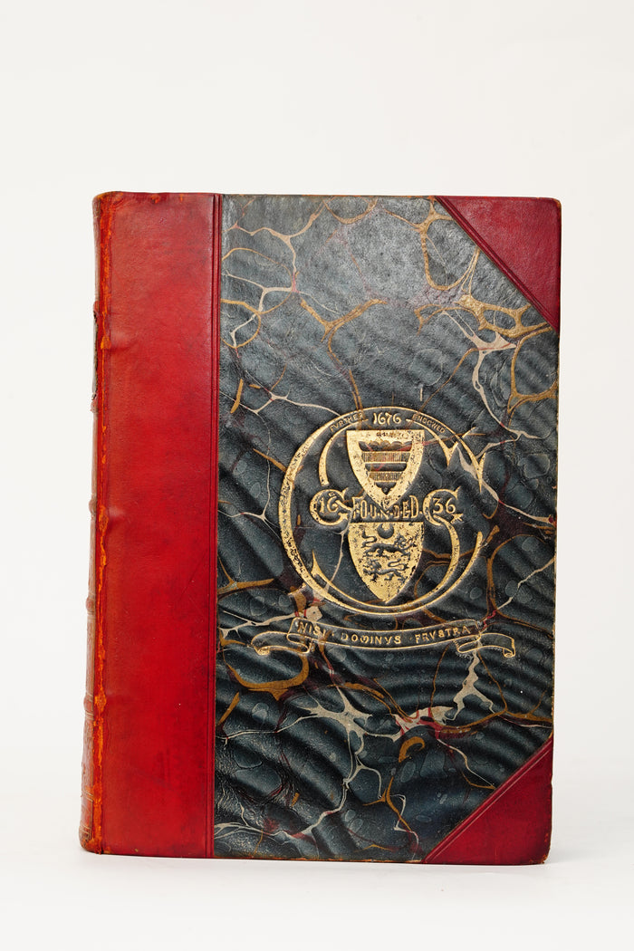 1897 J.M.W. Turner Biography Half Leather Illustrated Art Book