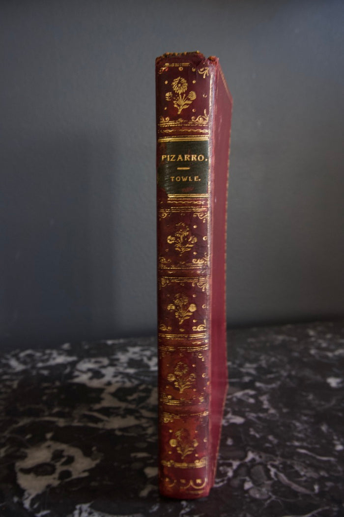 1897 Pizarro Heroes of History Red Leather Biography