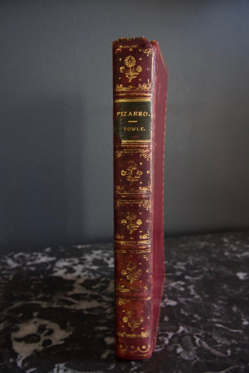 1897 Pizarro Heroes of History Red Leather Biography