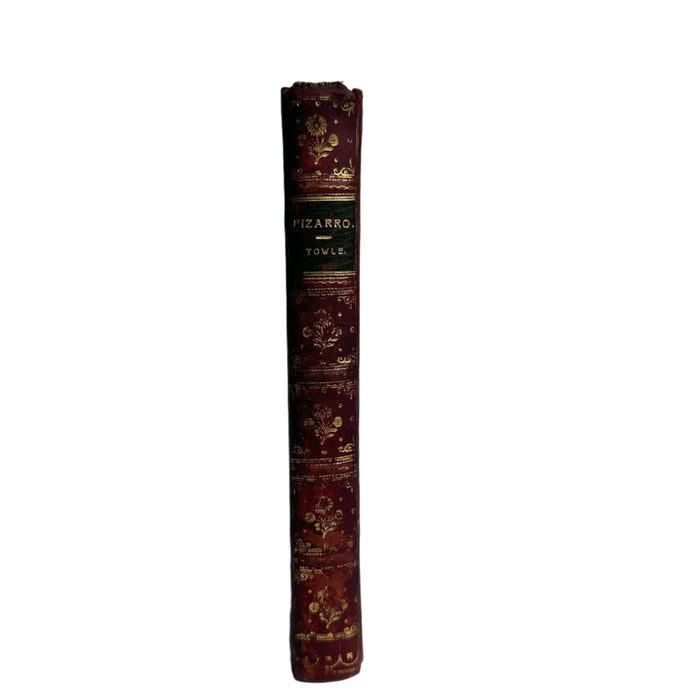 1897 Pizarro Heroes of History Red Leather Biography