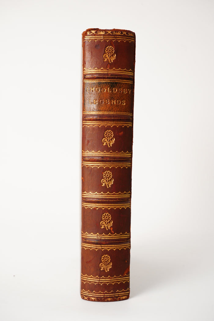 1900 Ingoldsby Legends Illustrated Half Leather Folklore Book