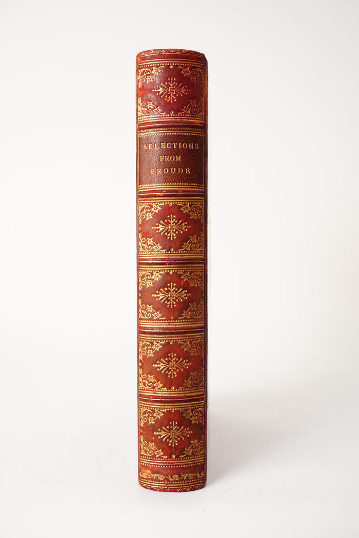 1901 Writings of James Anthony Froude Prize Binding