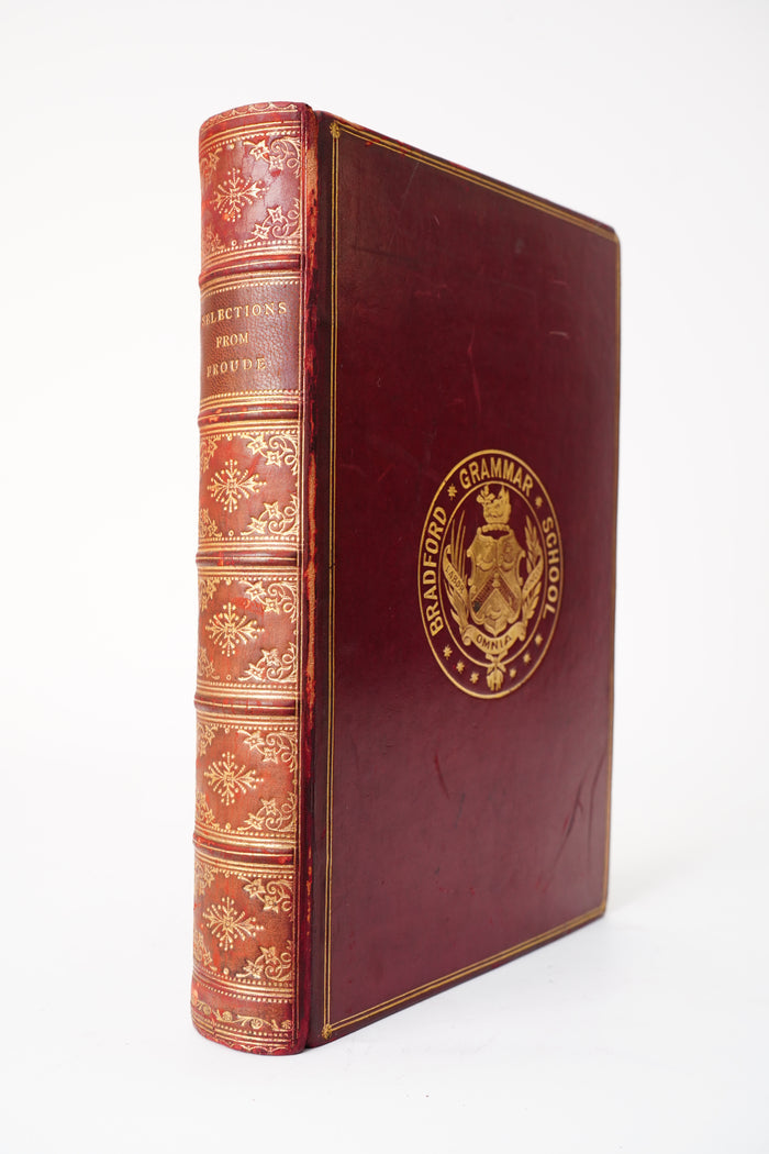 1901 Writings of James Anthony Froude Prize Binding