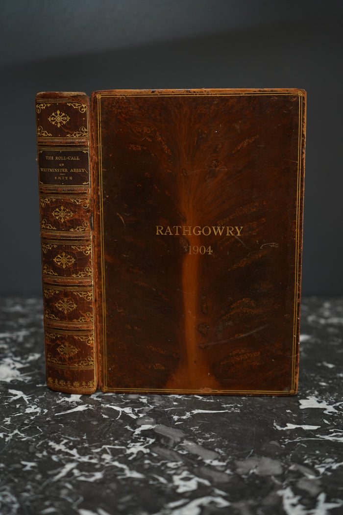 1903 The Roll-Call of Westminster Abbey Tree Calf Binding