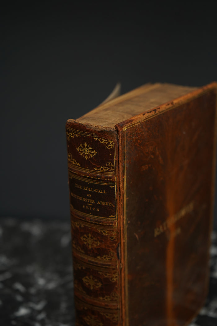 1903 The Roll-Call of Westminster Abbey Tree Calf Binding