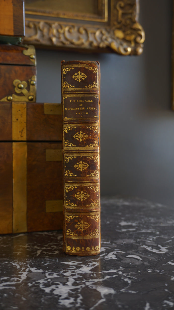 1903 The Roll-Call of Westminster Abbey Tree Calf Binding