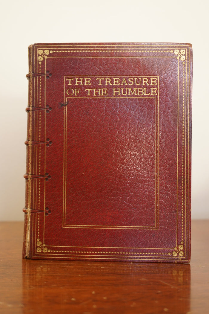 1905 The Treasure of the Humble, Maurice Maeterlinck, Symbolist Essays, Fine Leather Binding