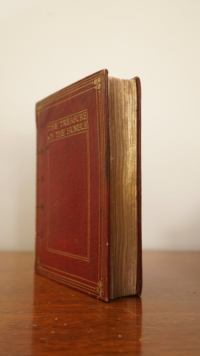 1905 The Treasure of the Humble, Maurice Maeterlinck, Symbolist Essays, Fine Leather Binding