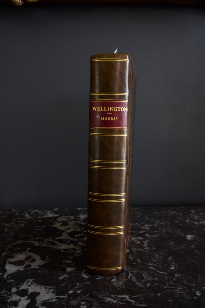 1905 Wellington Biography Tree Calf Prize Binding Military History