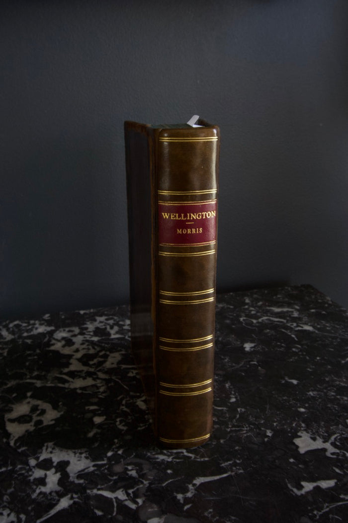 1905 Wellington Biography Tree Calf Prize Binding Military History