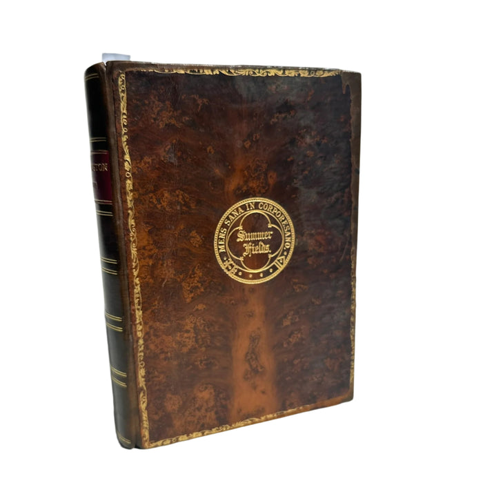 1905 Wellington Biography Tree Calf Prize Binding Military History