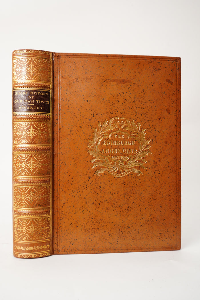 1907 McCarthy Short History of Our Own Times Full Leather History