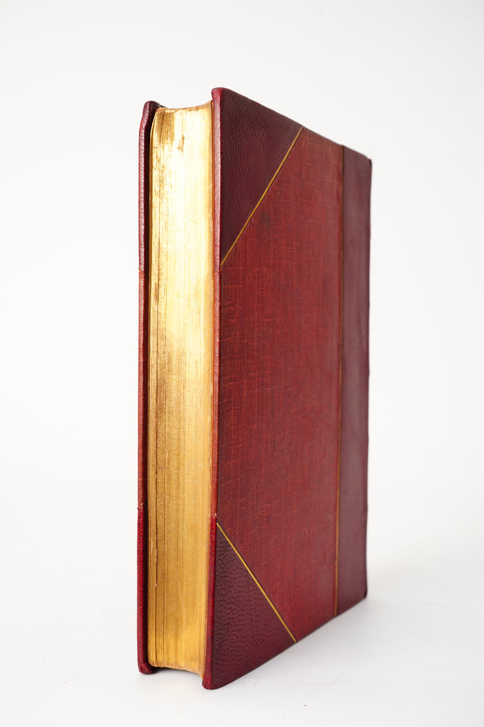 1908 Oxford Book of French Verse Fine Leather Poetry
