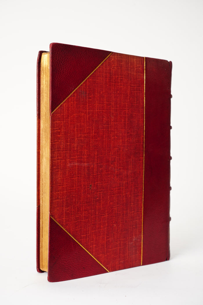 1908 Oxford Book of French Verse Fine Leather Poetry