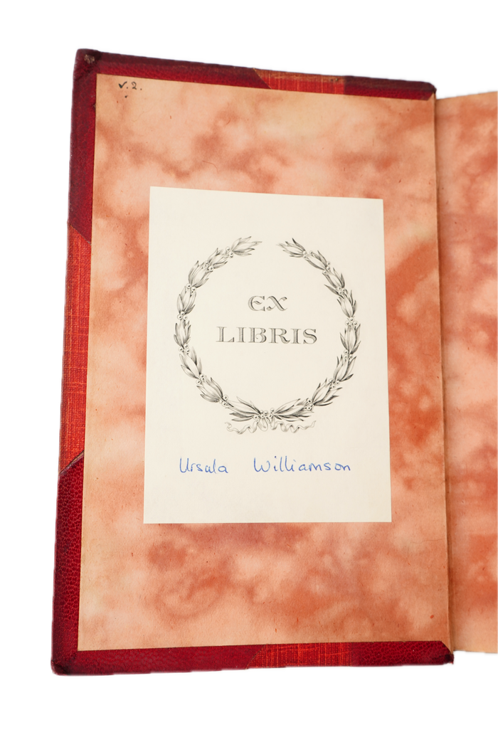 1908 Oxford Book of French Verse Fine Leather Poetry