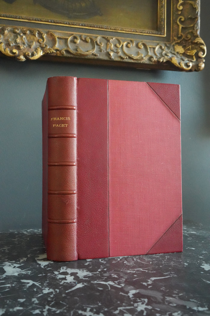 1912 Francis Paget Biography Half Morocco Anglican Oxford