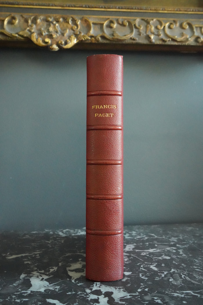 1912 Francis Paget Biography Half Morocco Anglican Oxford