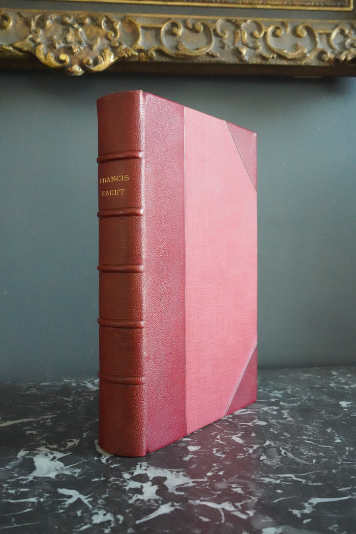 1912 Francis Paget Biography Half Morocco Anglican Oxford