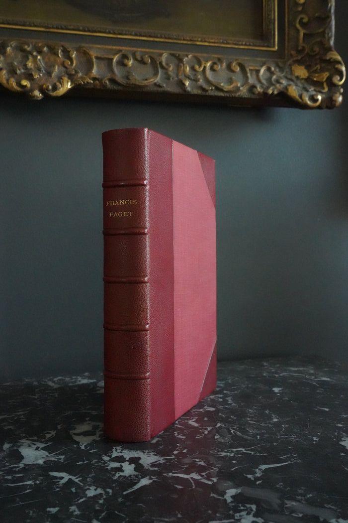 1912 Francis Paget Biography Half Morocco Anglican Oxford